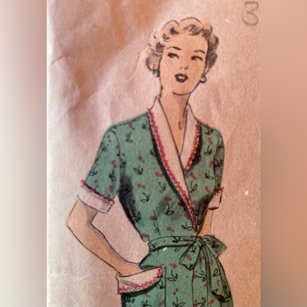 Vintage 1950's Advance Robe Pattern not for sale